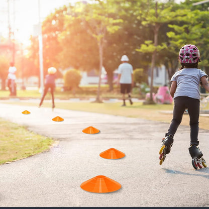 60/120 Pack Agile Soccer Cones with Portable Bags &amp; Brackets,Sports Cones,cones for sports training，soccer cones for training，soccer training equipment，Agile Soccer Cones Used for Football Training